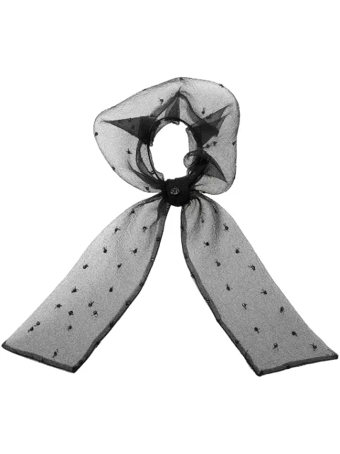 Maison Michel Estee tulle scrunchie Black 2568001001