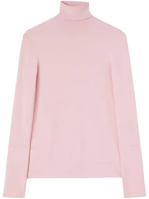 Jil Sander high-neck ribbed jumper Pink J03GP0148J18331