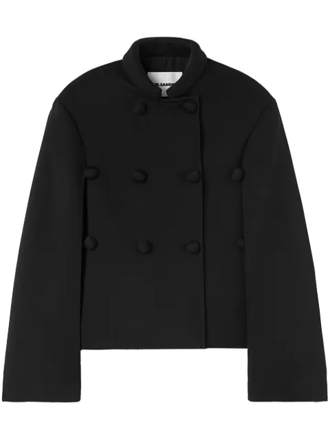 Jil Sander oversize wool blazer Black J03BN0167J40200