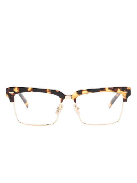 Miu Miu Eyewear MU11XV square-frame glasses Brown 0MU11XVVAU1O1