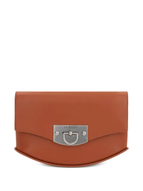 Durazzi Milano calf leather shoulder bag Brown B04TN00