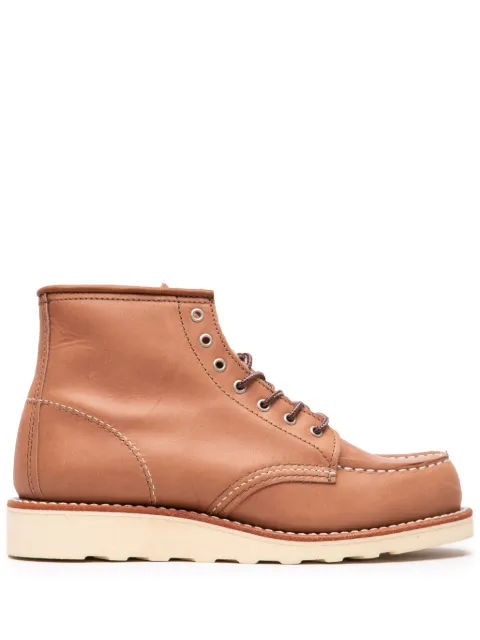 Red Wing Shoes moc toe Legacy boots Brown 3426