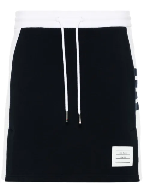 Thom Browne 4 Bar-stripe mini skirt Blue FJK130A03037