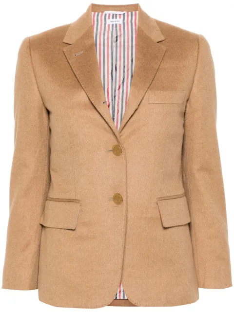Thom Browne single-breasted blazer Brown FBC637AF0811