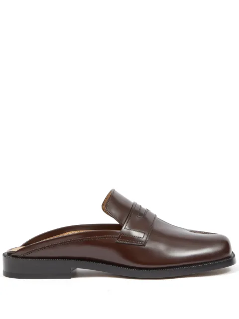 Maison Margiela Tabi City leather mules Brown S58WP0274PS679