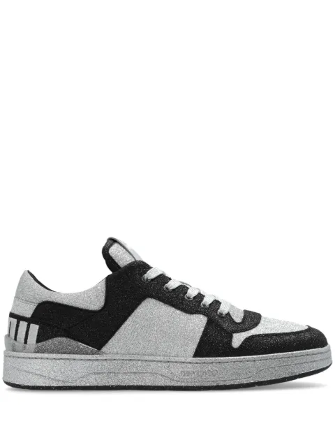 Jimmy Choo Florent M logo-patch sneakers Black FLORENTMDJF