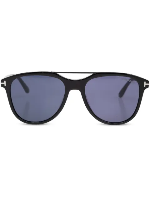 TOM FORD Eyewear Damian 02 pilot-frame sunglasses Black FT1098