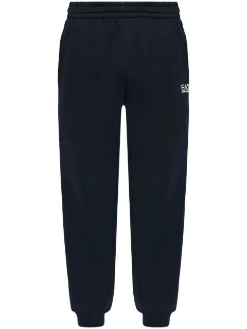 Ea7 Emporio Armani logo-print track pants Blue 8NPP64PJVTZ