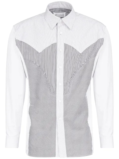 Maison Margiela striped shirt White S50DT0037MTN024961