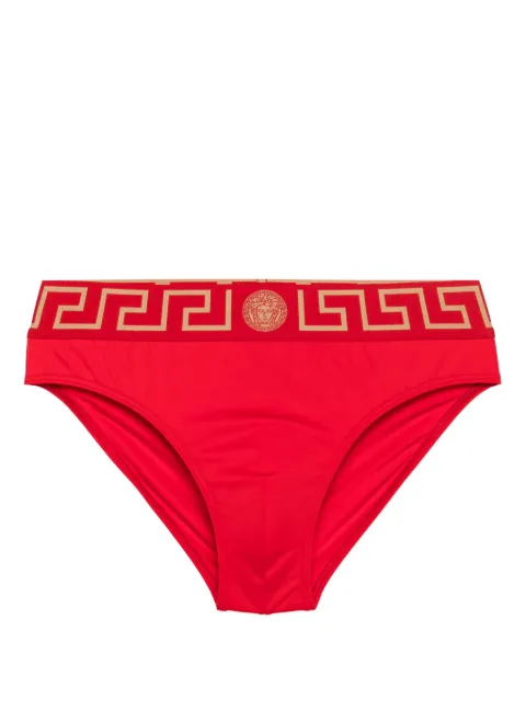 Versace nylon-blend swim briefs Red ABU010251A11119