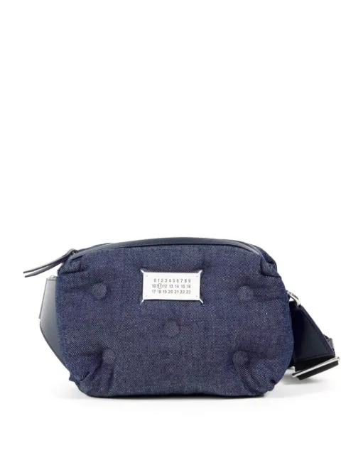 Maison Margiela Glam Slam denim camera bag Blue SB2WG0011P6753