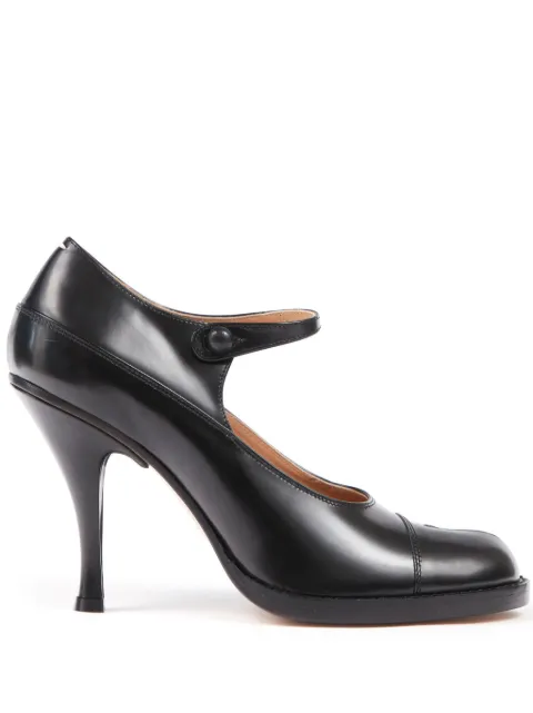 Maison Margiela Bourgeoise 100mm leather pumps Black S58WL0269PS679