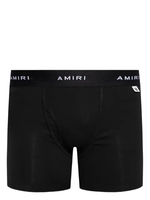 AMIRI logo-waistband boxer briefs (set of two) Black AMUWBF1001