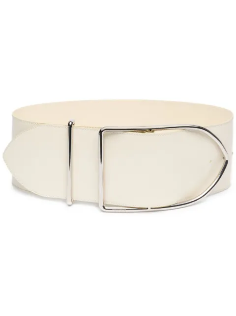 Jacquemus The Maxi Bambino belt White 243AC3423128
