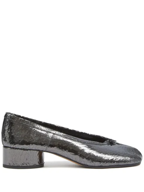 Maison Margiela Tabi Broken Mirror heeled pumps Grey S58WZ0133P5016