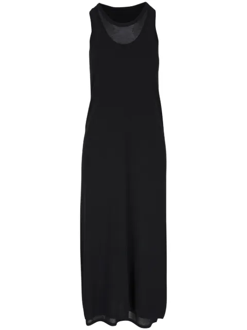 TOTEME sleeveless panelled maxi dress Black 243WRD0128YA0079001