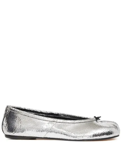 Maison Margiela Tabi broken mirror new ballerinas Silver S58WZ0130P5016