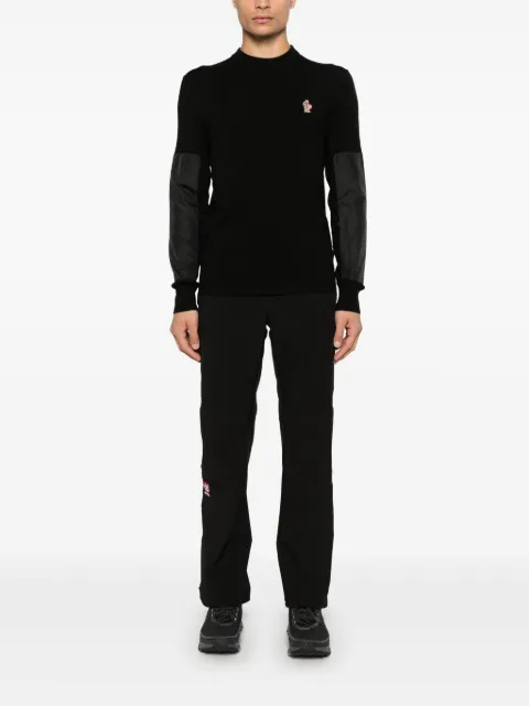 Moncler Grenoble panelled sweater Black K20979C00006M1122