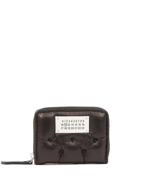 Maison Margiela Glam Slam padded leather coin pouch Black SA1VX0018P6434