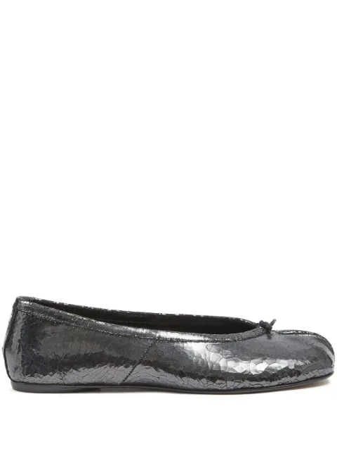 Maison Margiela Tabi broken mirror new ballerinas Black S58WZ0130P5016