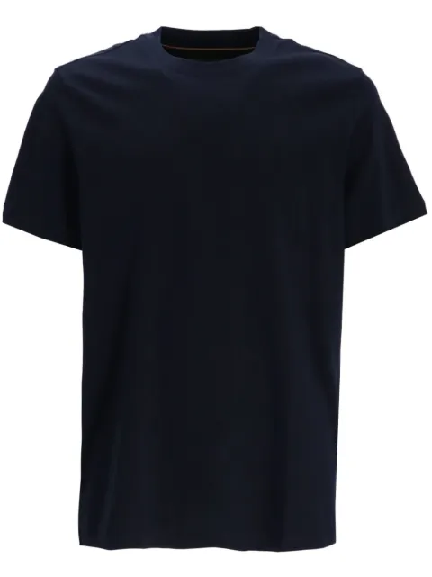 BOSS crew-neck cotton T-shirt Blue 50509277