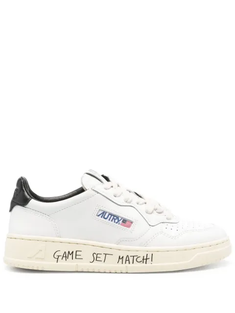 Autry Medalist Low leather sneakers White AULWML02