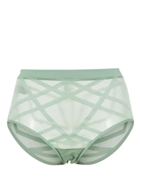 Marlies Dekkers The Illusionist high-waisted briefs Green 36944