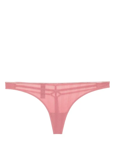 Marlies Dekkers Space Odyssey herringbone thong Pink 36923