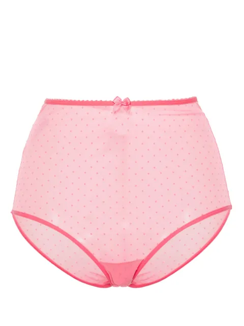 Marlies Dekkers Peekaboo high-waisted briefs Pink 37326