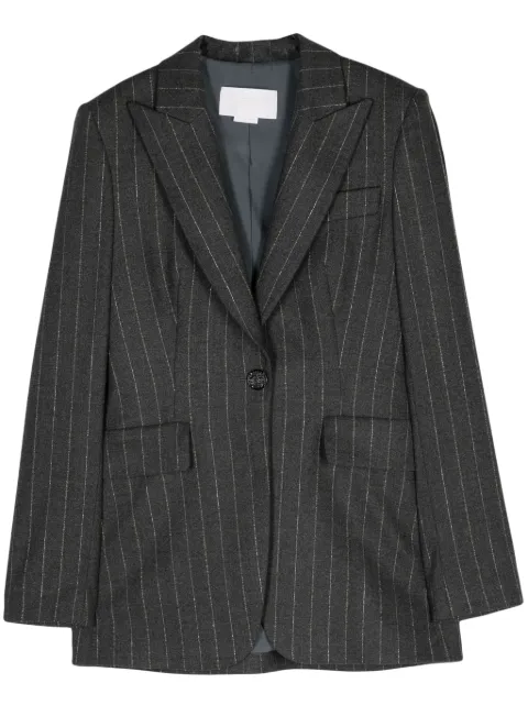 Genny pinstriped blazer Grey 77AAQ503N0443
