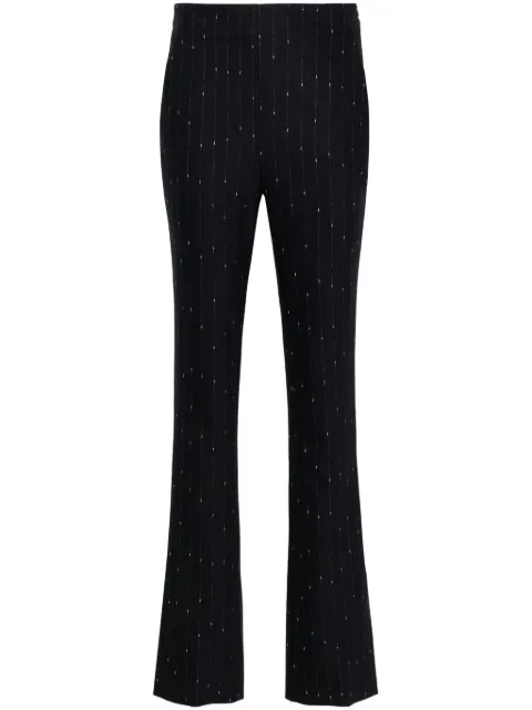 Genny pinstriped tailored trousers Blue 77AAA115N0444