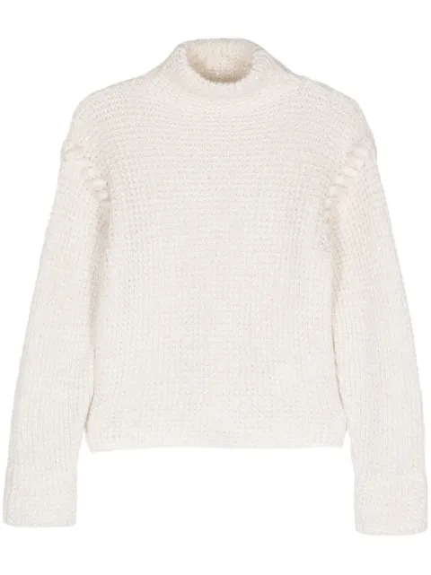 Genny turtleneck sweater White 77AAF804CMX17