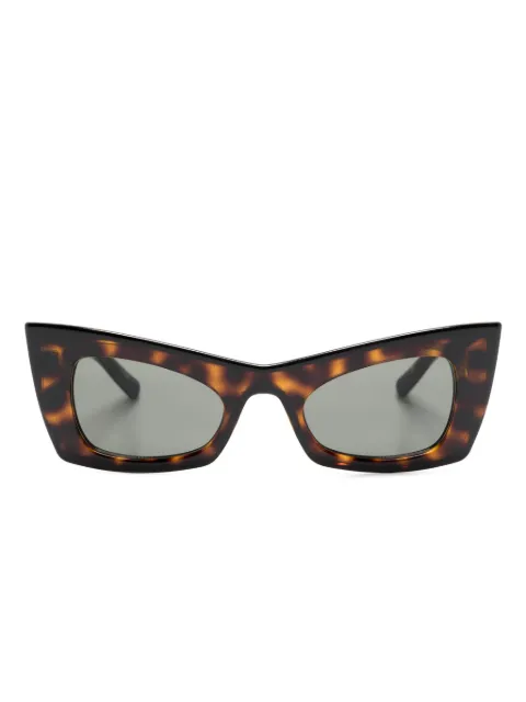 Saint Laurent Eyewear tortoiseshell cat-eye frame sunglasses Brown SL702