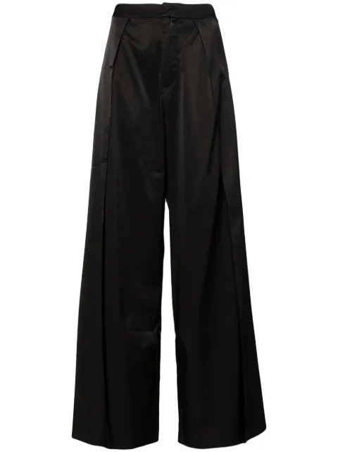 b+ab wide-leg high-waist trousers Black 4U282AS