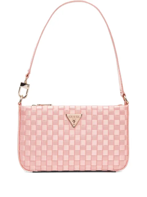 GUESS USA logo-plaque shoulder bag Pink HWWG9310720