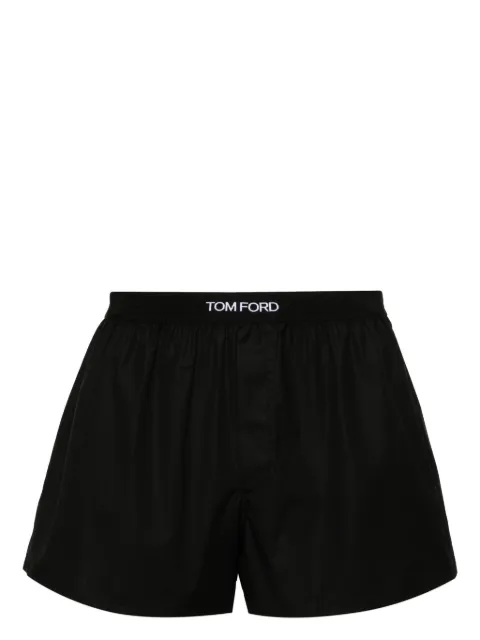 TOM FORD logo-waistband boxer shorts Black T4LE91950