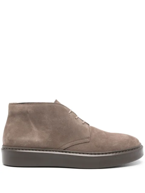 Doucal's lace-up suede chukka boots Brown DU3216ALEXUF009OM39