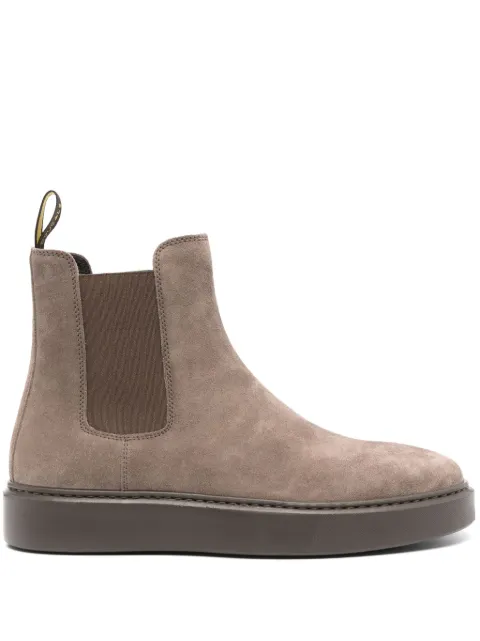 Doucal's suede ankle boots Brown DU3214ALEXUF009OM39
