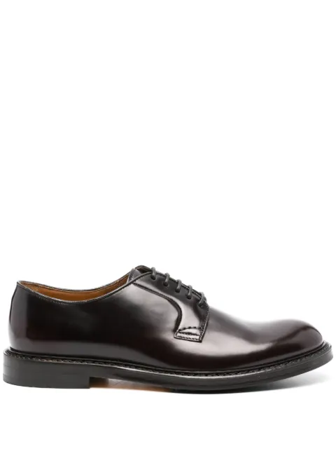 Doucal's leather derby shoes Brown DU1385SIEWUF007TL01