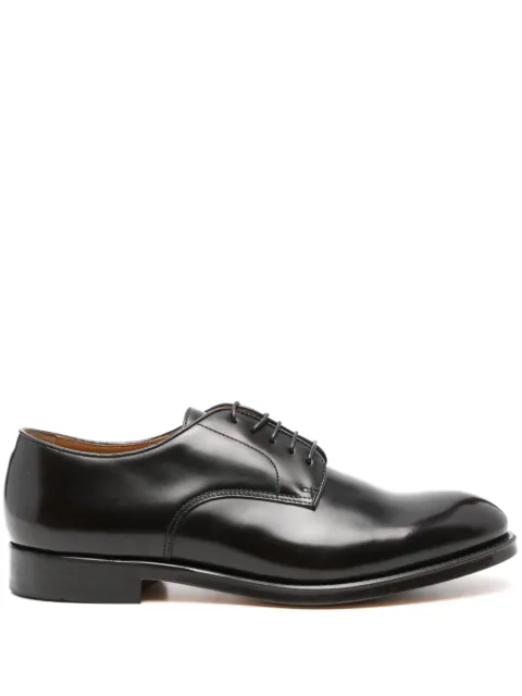 Doucal's lace-up leather derby shoes Black DU1003ORVNUF007TM02