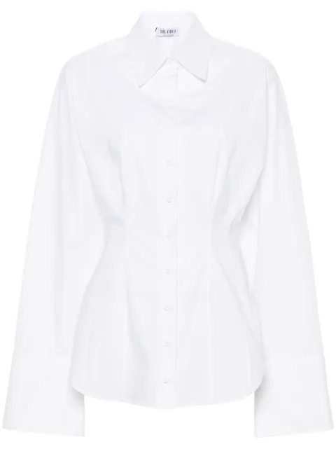 The Attico cotton poplin shirt White 247WCH28C052