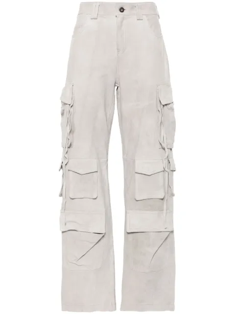 Salvatore Santoro suede cargo trousers Grey 46050D