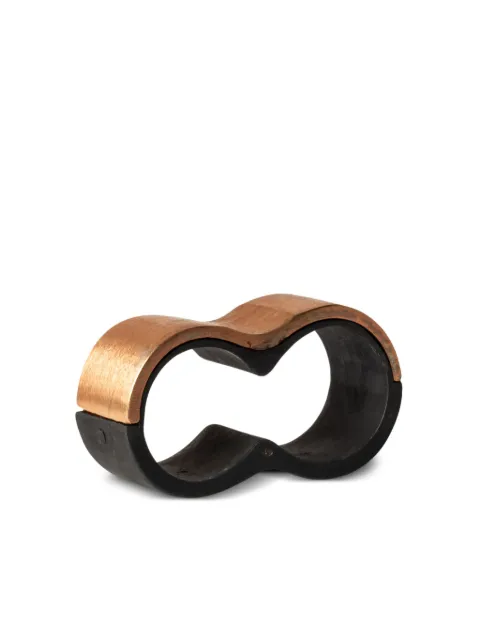 Parts of Four Sistema Contour ring Black 16014KAAM