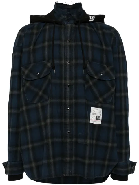 Maison MIHARA YASUHIRO long sleeves shirt Blue J13SH182