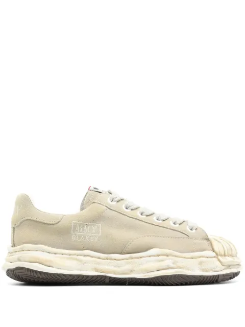 Maison MIHARA YASUHIRO Blakey low-top sneakers Brown A13FW726