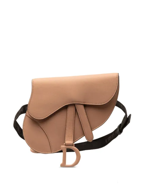 Christian Dior Pre-Owned 2019 Ultra Matte Saddle belt bag Pink IMEMMPYEBW0FR17O