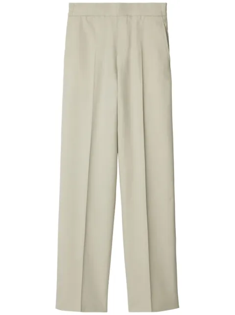 Burberry straight-leg trousers Neutrals 8094322