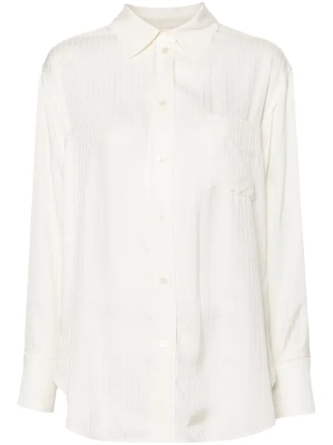 Victoria Beckham monogram shirt White 1324WSH005278C