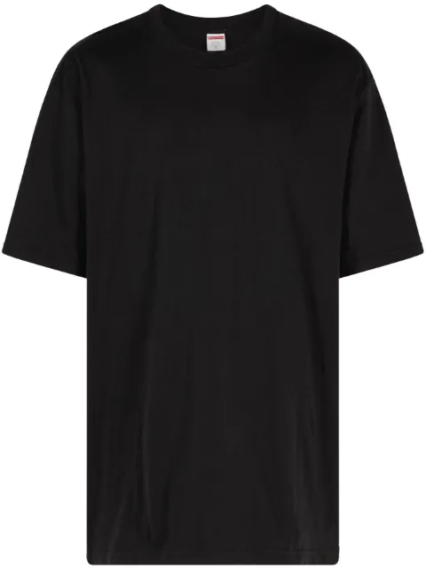 Supreme Paint cotton T-shirt Black SU352