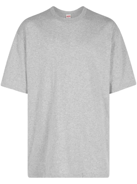 Supreme Paint cotton T-shirt Grey SU351